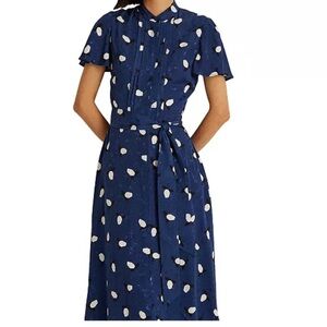 Lauren Ralph Lauren Floral Jacquard Dress